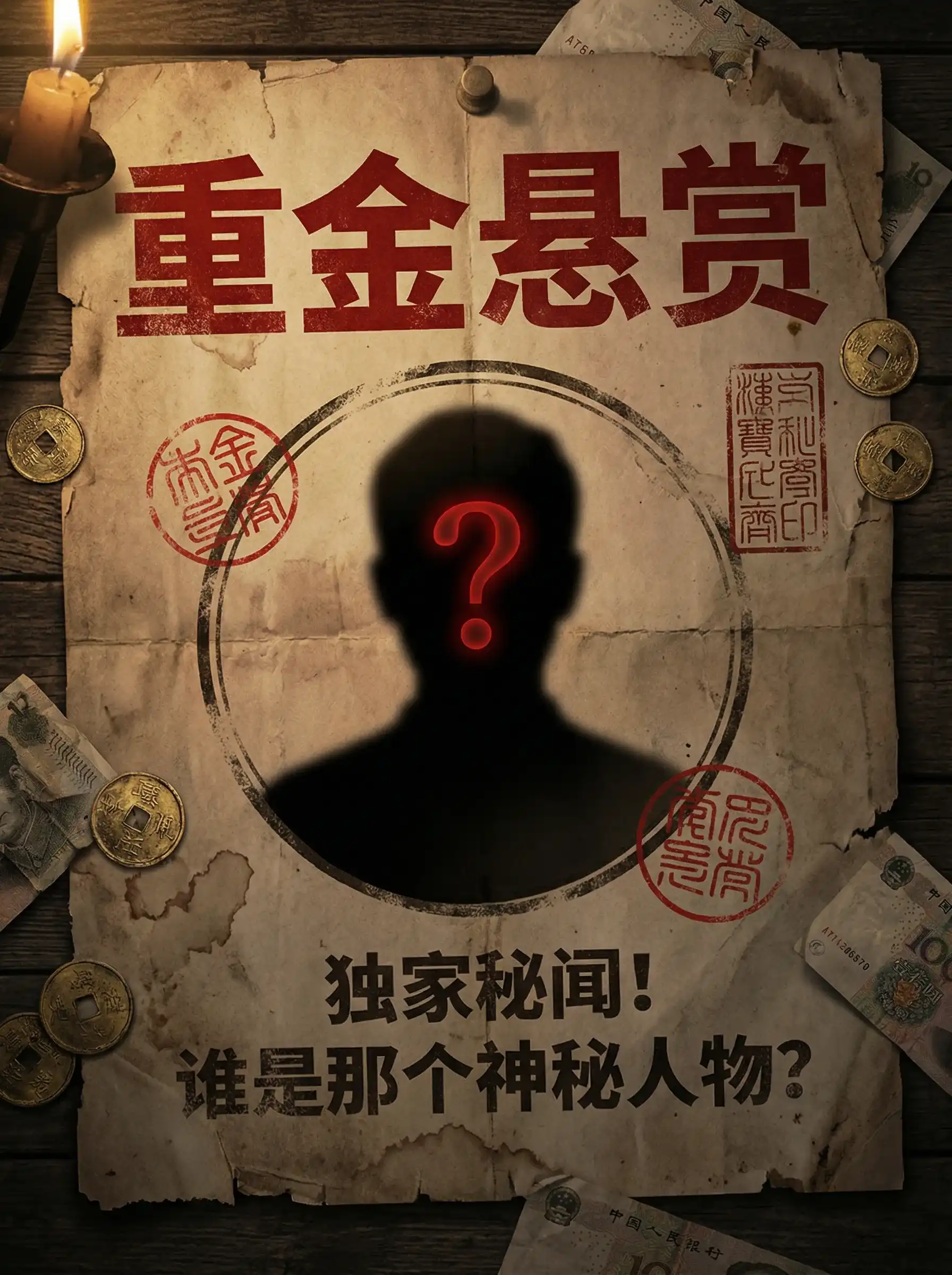 今日吃瓜 - 重金悬赏线索征集令